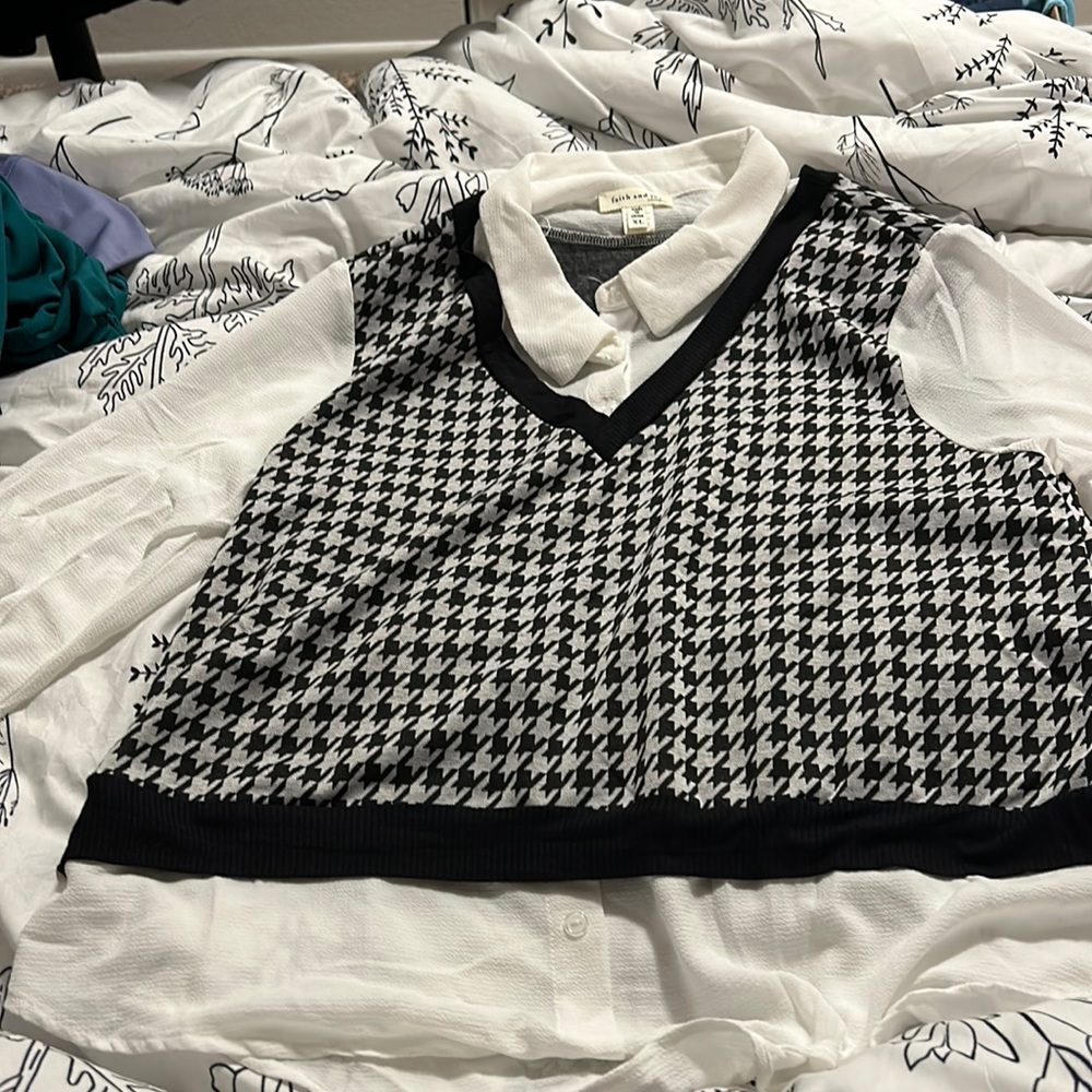 Wendsday Adams style dress shirt